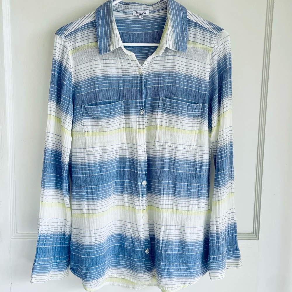 Splendid Striped Button Down Size S